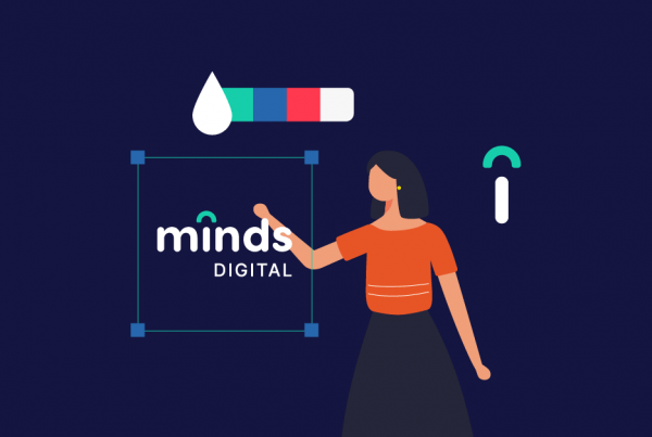 nova identidade visual Minds Digital